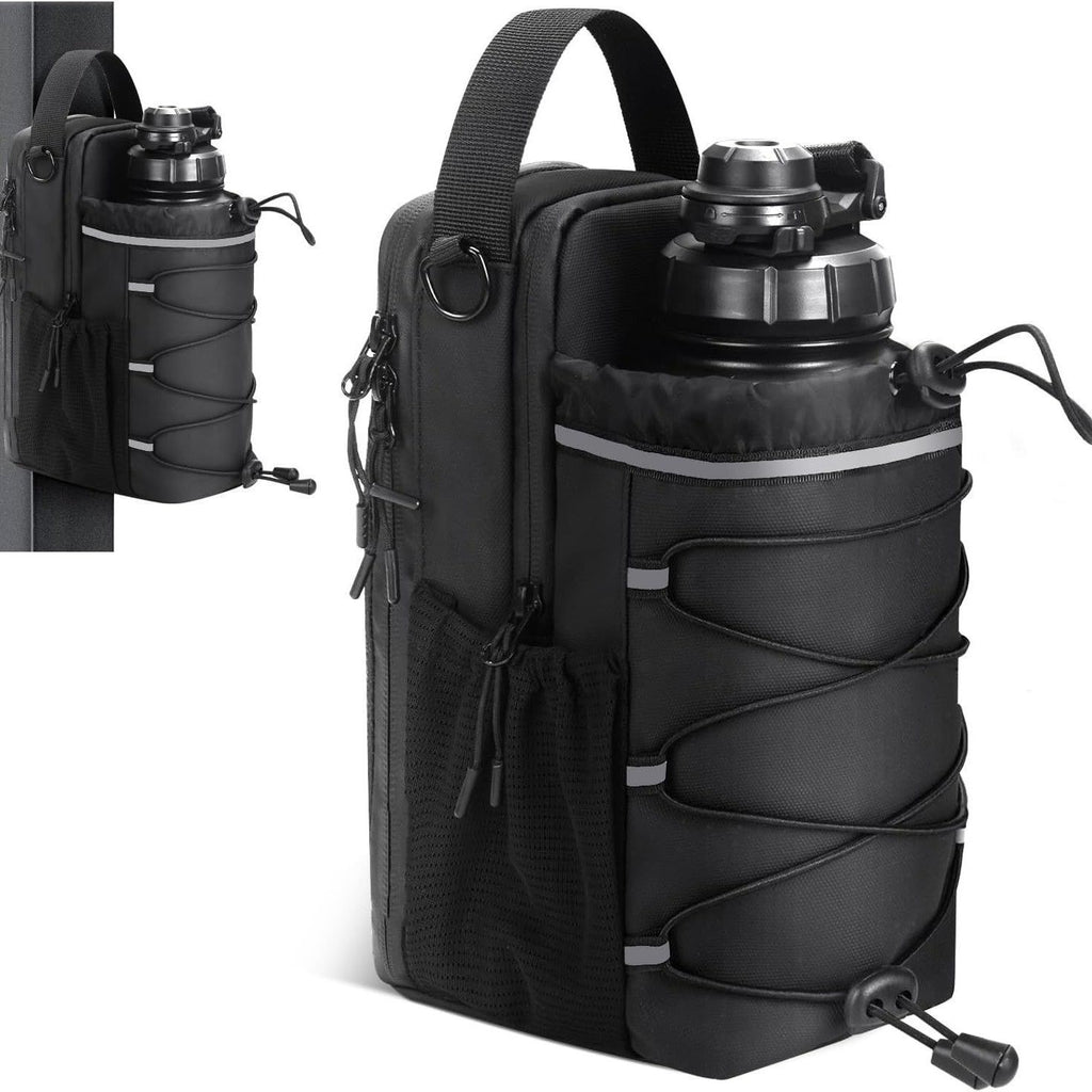 Fitness Magnetic Water Bottle Bag with Crossbody Strap